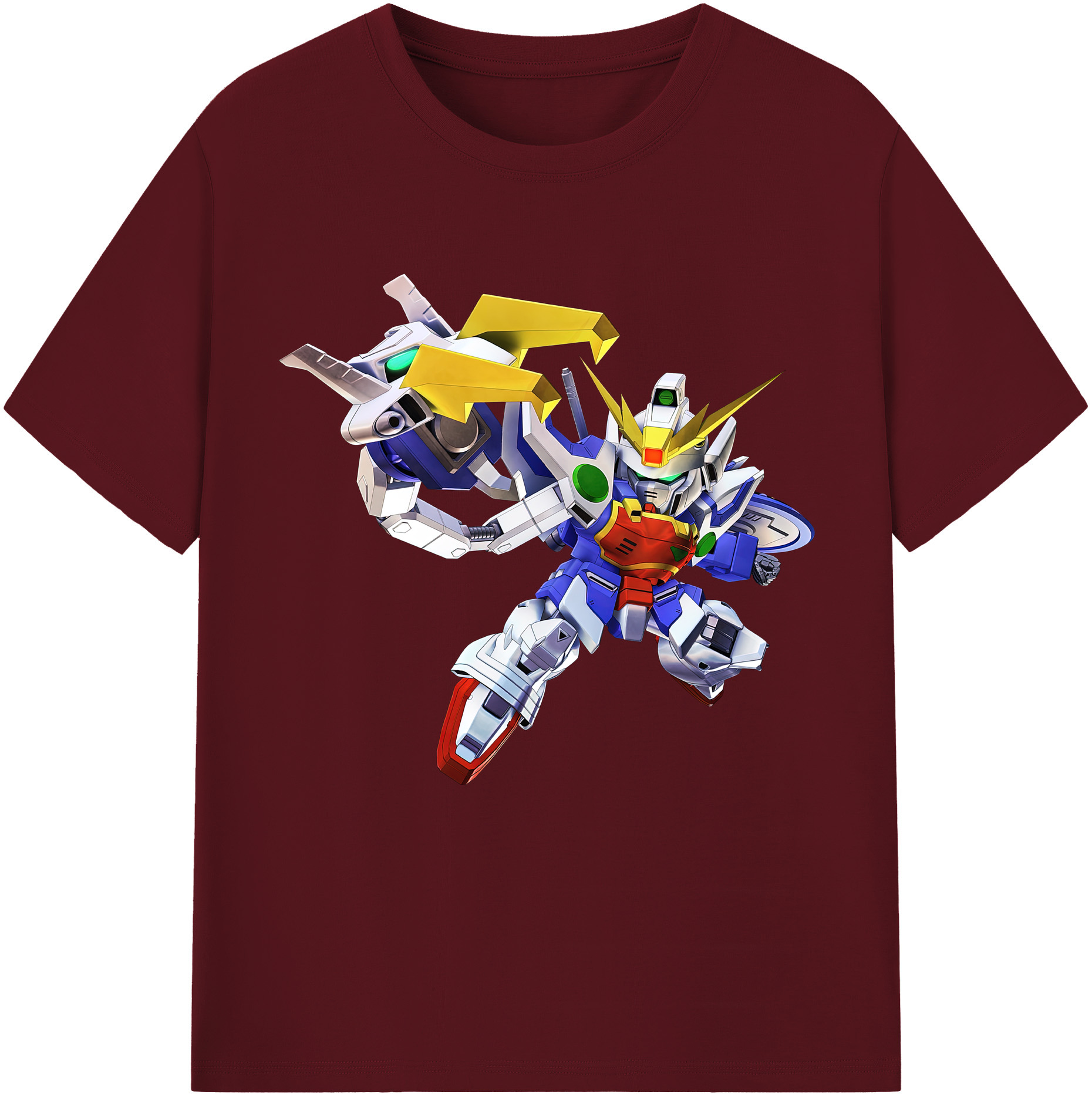 （画像用） 機動戦士ガンダム Mobile Suit Gundam 綿100％半袖Tシャツ（フロントプリント）